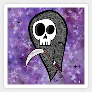 Grim Ghost Sticker